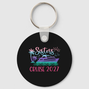 Porte-clés Voyage en croisière des sœurs 2027 Vacances Tenues