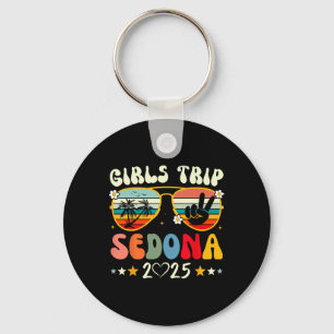 Porte-clés Voyage Filles Sedona 2025 Vacances de week-end d'é