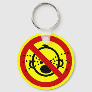 Porte-clés VOYAGE NO Cry Baby ⚠ Aéroport thaïlandais ⚠