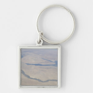 Porte-clés Vue aérienne de l'Egypte et du Sinai Peninsul