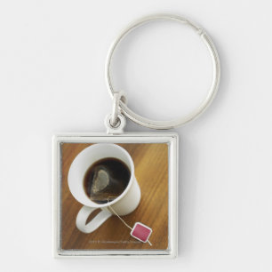 Porte-clés Vue courbe d'une tasse de thé