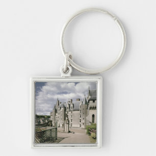 Porte-clés Vue de la façade occidentale du reconstitué