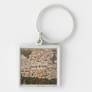 Porte-clés Vue de la ville de Damas