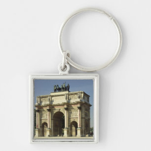 Porte-clés Vue de l'Arc de Triomphe du Carrousel