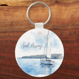 Porte-clés Vue de l'océan Sail Away
