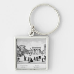 Porte-clés Vue de Munich, 1869