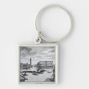 Porte-clés Vue de Piazza San Marco du Bacino, Venise