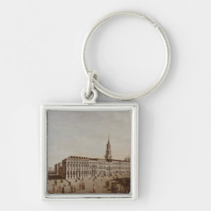 Porte-clés Vue de rue de château