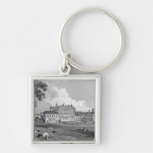 Porte-clés Vue d'endroit de Chevening, gravée par S. Lacy