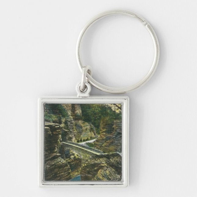 Porte-clés Vue du pont Sentry et du tunnel supérieur (Devant)