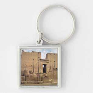 Porte-clés Vue du premier pylône du temple de Horus