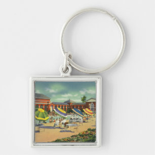 Porte-clés Vue d'unité de récréation de spa de Saratoga