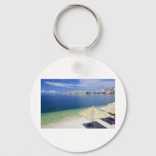 PORTE-CLÉS VUE MAGNIFIQUE DE PLAGE