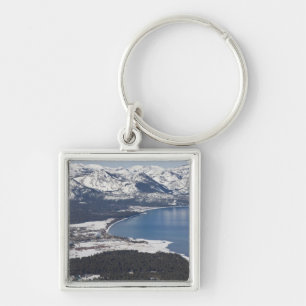 Porte-clés Vue Pittoresque du lac Tahoe, États-Unis