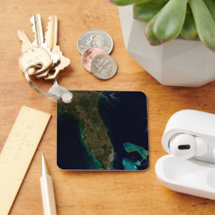 Porte-clés Vue Satellite Sur La Floride.