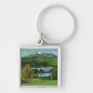 Porte-clés Vue sur le Mont Chocorua et le lac