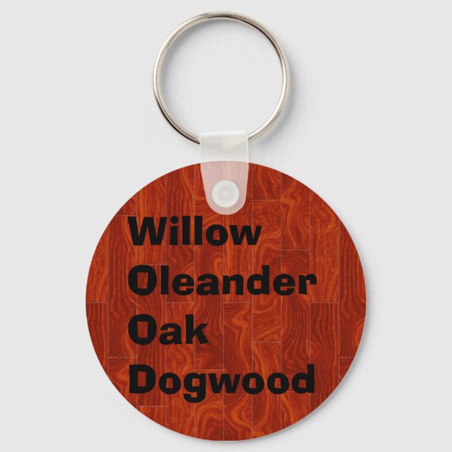 PORTE-CLÉS W.O.O.D (Recto)