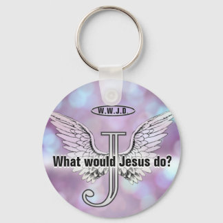 Porte-clés W.W.J.D Que ferait Jésus ?