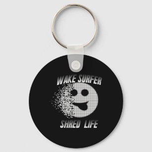 Porte-clés Wakesurfer Wake Surf Ski Nautique Lac Sport Shred