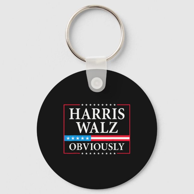 Porte-clés Walz Président Kamala Harris Waltz Elect (Recto)