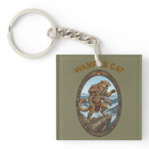 Wampus Cat Mythic Guardian - Appalachian Art