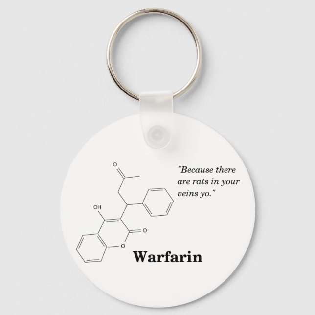 Porte-clés Warfarin (Thinner Blood) (Recto)