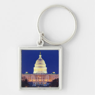 Porte-clés Washington DC Capitol américain à Dusk