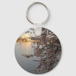 Porte-clés Washington DC de fleurs de cerisier