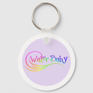 Porte-clés Water Baby Rainbow Keychain