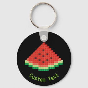 Porte-clés Watermelon Pixel Art Keychain