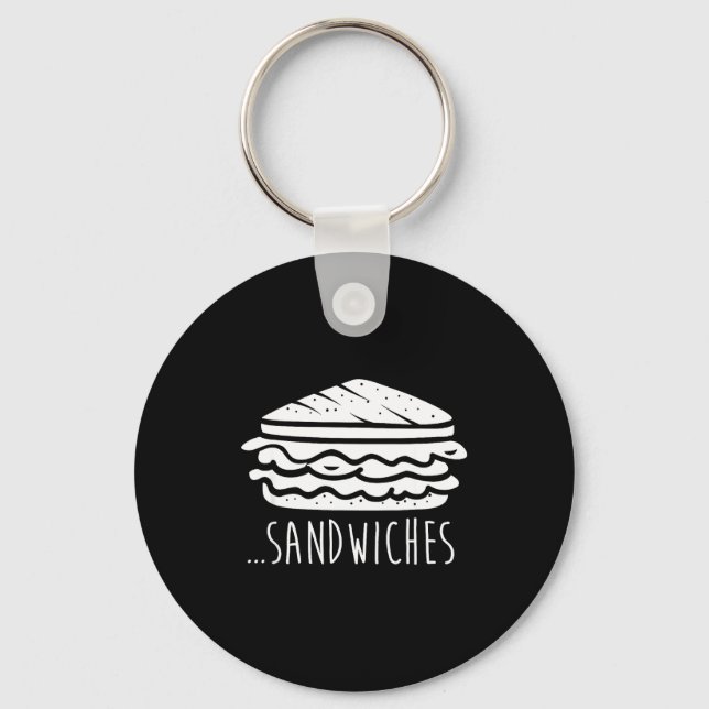 Porte-clés We Finish Each Other's Sandwiches Funny Matching  (Recto)