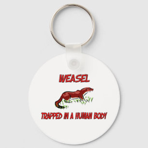 Porte-clés Weasel piégé dans un corps humain