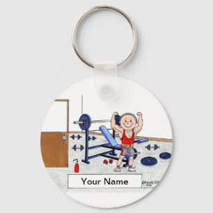 Porte-clés Weightlifter - Homme