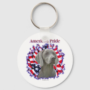 Porte-clés Weimaraner American Pride Porte - clé