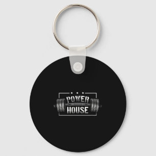 Porte-clés Wer House Gym Motivation Affirmation Audacieuse