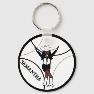 Porte-clés Western /Dancer Porte - clé noir blanc A