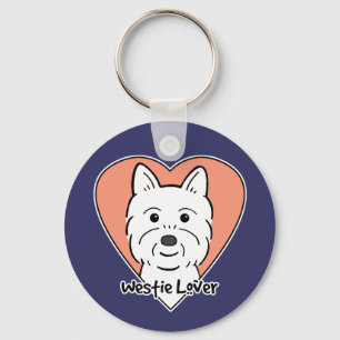 Porte-clés Westie Lover