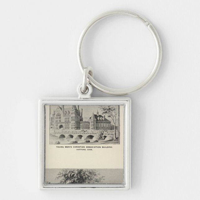 Porte-clés Westwood, YMCA, Hartford (Devant)