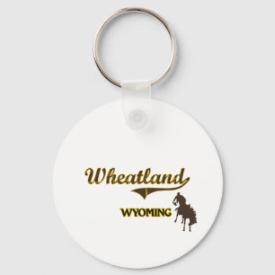 Porte-clés Wheatland Wyoming City Classic
