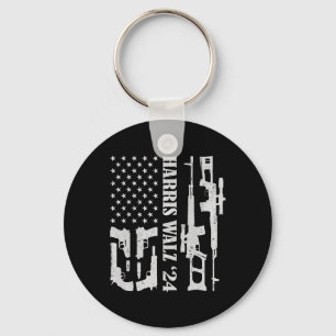Porte-clés Wheimer 24 American Flag Guns Propriétaire Madame 