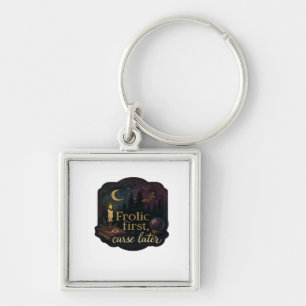 Porte-clés Whimsigoth Imaginaire Forêts mystiques, lunes et m