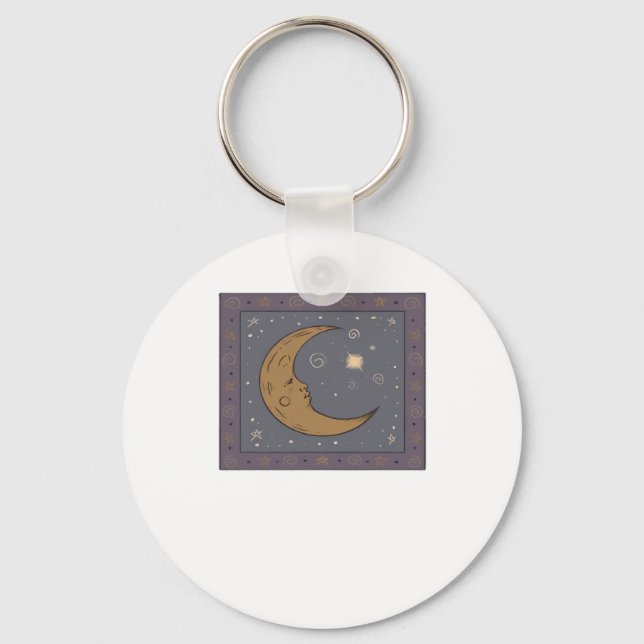 Porte-clés Whimsigoth Moon Classic (Recto)