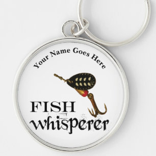 Porte-clés Whisperer de poisson personnalisé