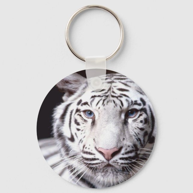 Porte-clés White Bengal Tiger Photographe (Recto)