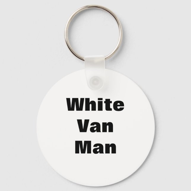 Porte-clés White Van Man Mug Porte - clé (Recto)