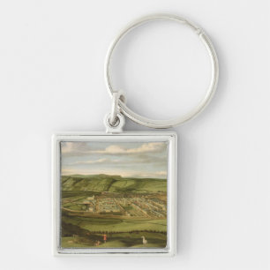 Porte-clés Whitehaven, Cumbria, montrant Flatt Hall,