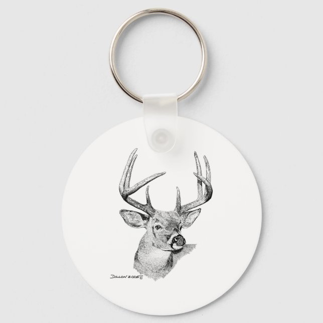 Porte-clés Whitetail Deer (Recto)
