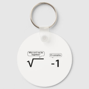 Porte-clés Why Can't We Be Together? It's Complex.