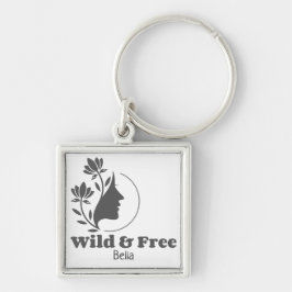 Porte-clés Wild & Free - Divorce personnalisée unique