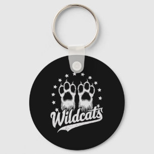 Porte-clés Wildcats School Sports Ventilateur Esprit D'Équipe